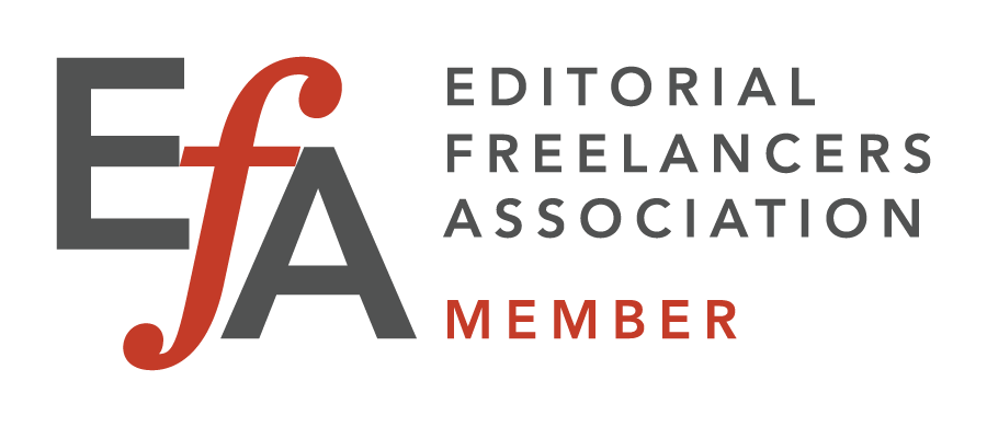 Member of Editorial Freelancers Association